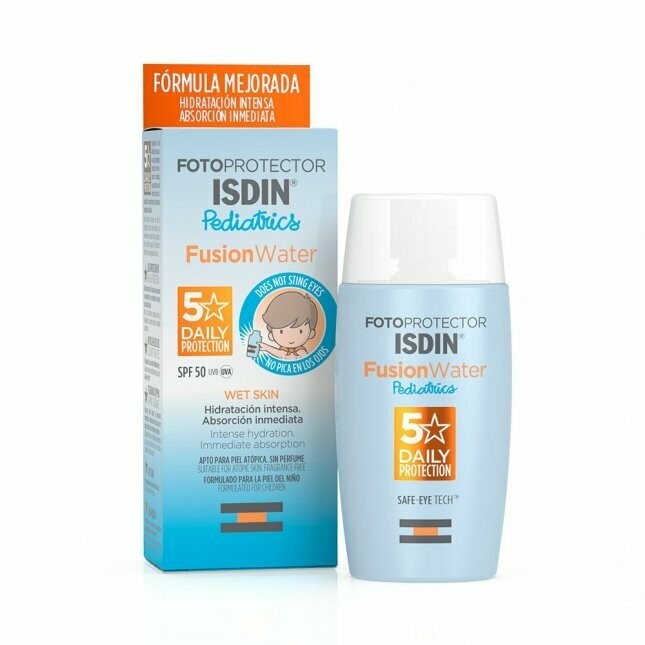 ISDIN FOTOPROTECTOR FUSION WATER PEDIATRICS SPF 50