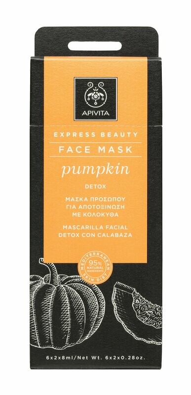 APIVITA EXPRESS BEAUTY MASCARILLA FACIAL CALABAZA DETOX