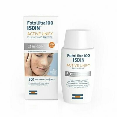 ISDIN FOTOULTRA 100 ACTIVE UNIFY FUSION FLUID SPF 50+