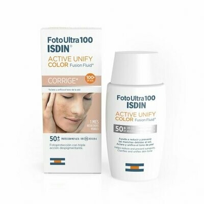ISDIN FOTOULTRA 100 ACTIVE UNIFY COLOR FUSION FLUID SPF 50+