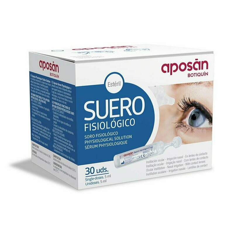 SUERO FISIOLÓGICO 30 MONODOSIS