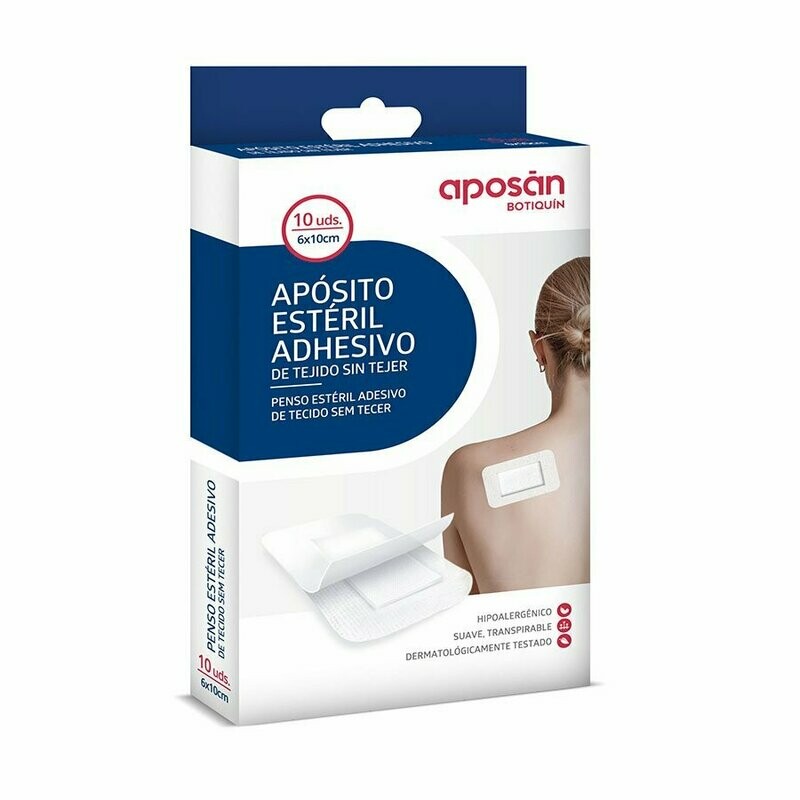 APOSITO ESTERIL ADHESIVO 6x10 cm 10 UNIDADES