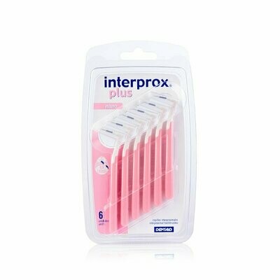 INTERPROX PLUS NANO INTERDENTALES 0,6 mm 6 unidades
