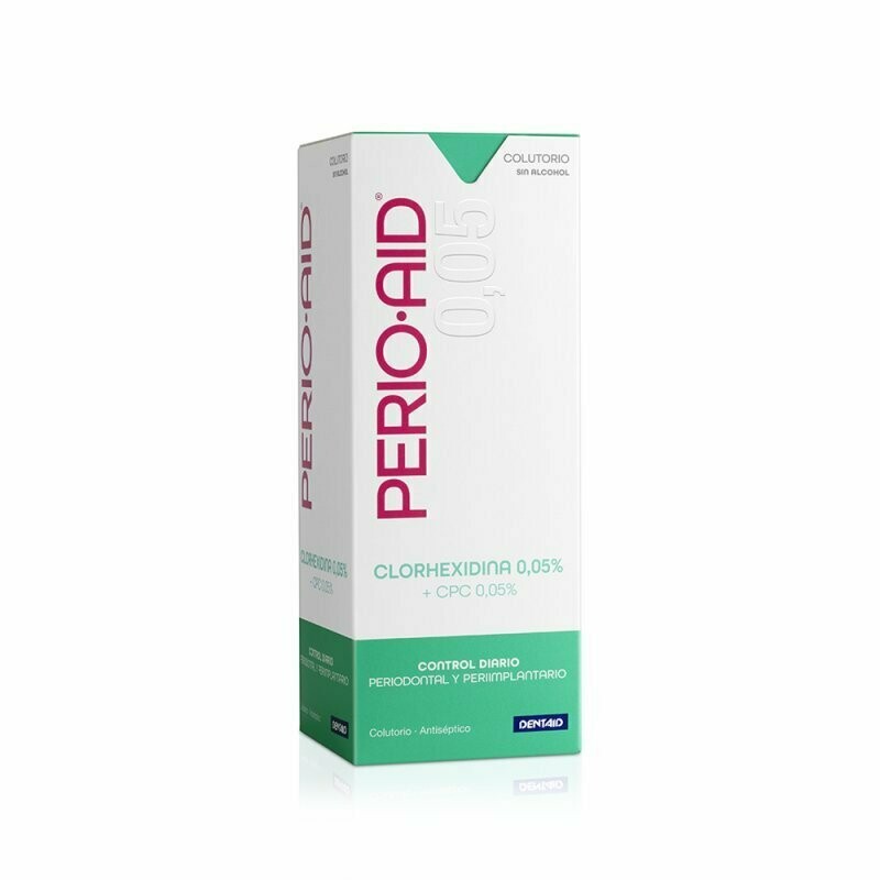 PERIO-AID COLUTORIO CHX 0,05 % + CPC 0,05 % MANTENIMIENTO Y CONTROL