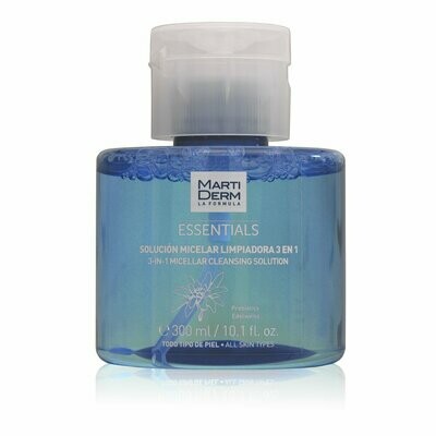 MARTIDERM ESSENTIALS SOLUCION MICELAR LIMPIADORA 3 EN 1
