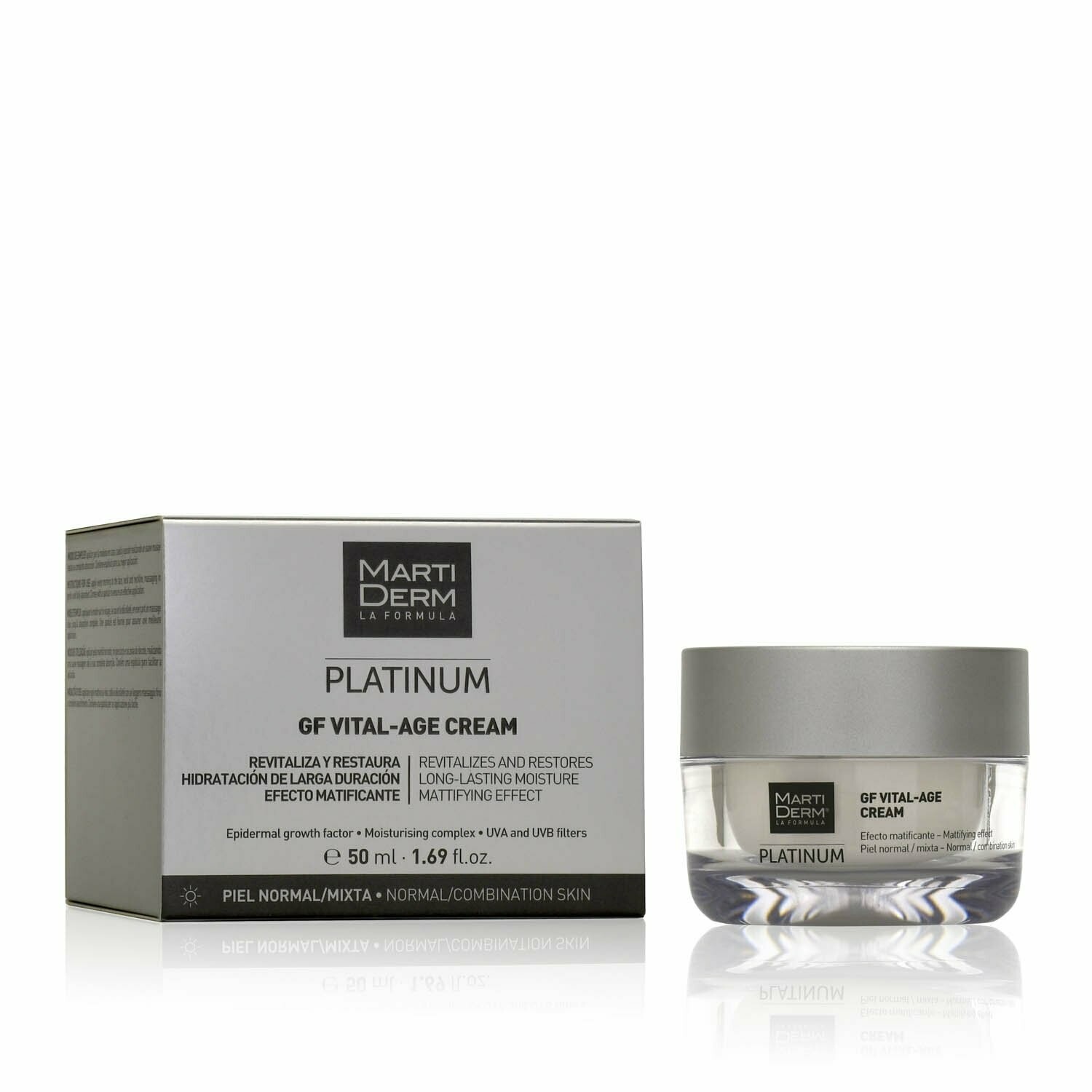 MARTIDERM PLATINUM GF VITAL-AGE CREAM PIEL NORMAL/MIXTA