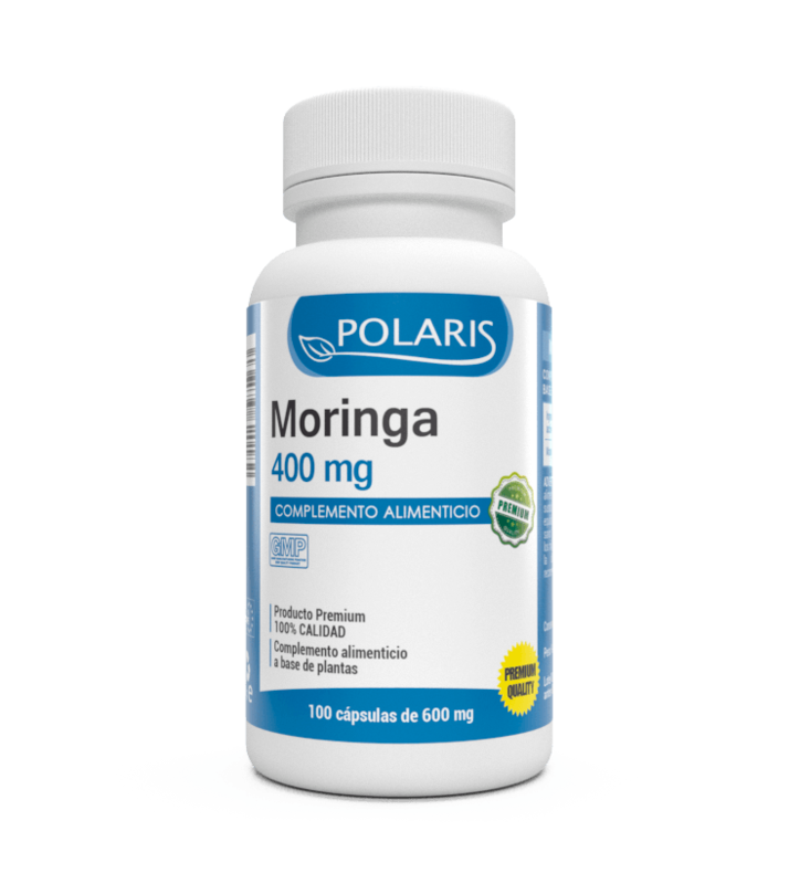 POLARIS MORINGA 400 mg 100 capsulas