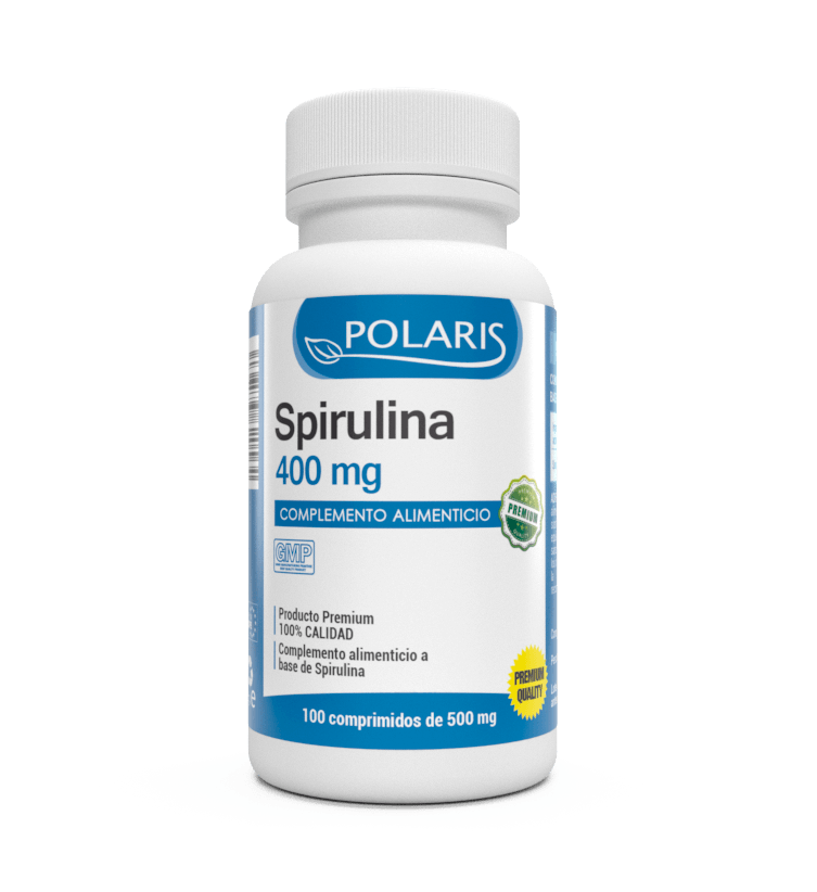 POLARIS SPIRULINA 400 mg 100 comprimidos