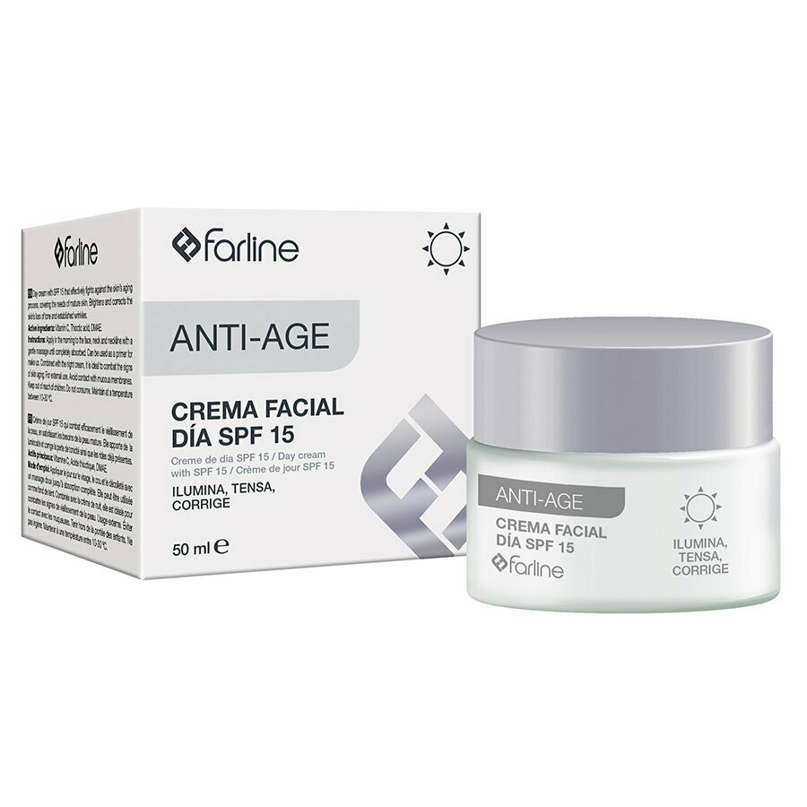 FARLINE CREMA FACIAL ANTI-AGE DIA SPF 15