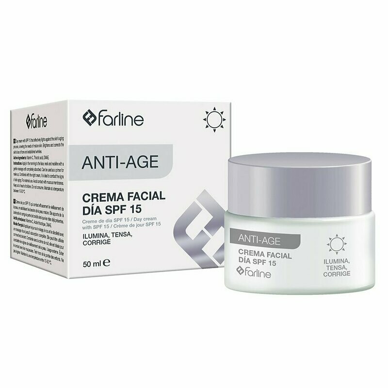 FARLINE CREMA FACIAL ANTI-AGE DIA SPF 15