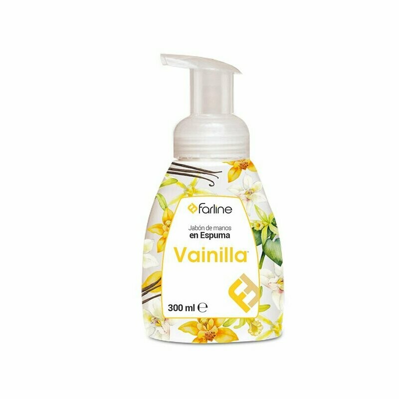 FARLINE JABON MANOS EN ESPUMA VAINILLA