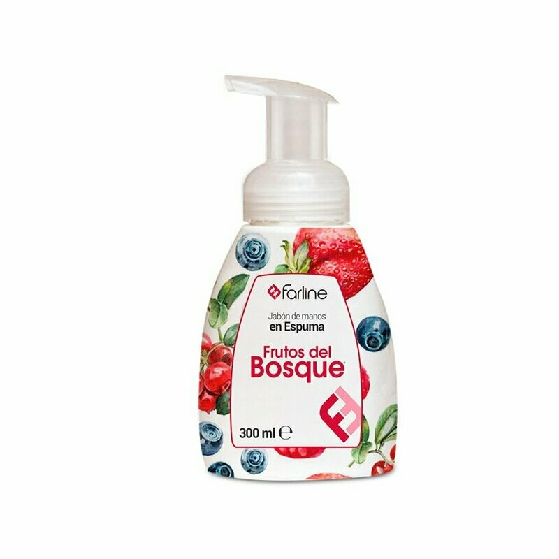 FARLINE JABON MANOS EN ESPUMA FRUTOS DEL BOSQUE