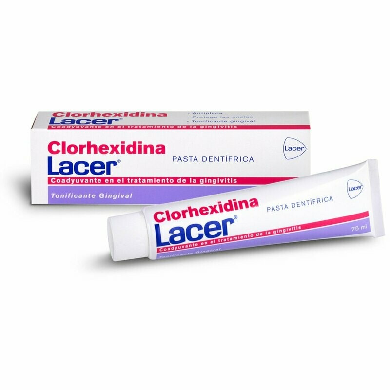 LACER CLORHEXIDINA PASTA DENTIFRICA TRATAMIENTO GINGIVITIS