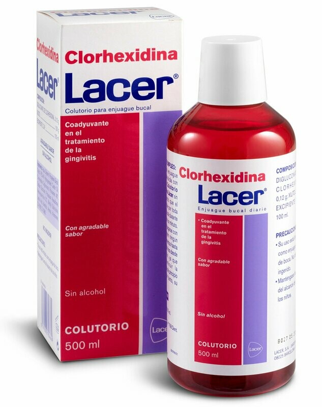 LACER CLORHEXIDINA COLUTORIO TRATAMIENTO ENCIAS