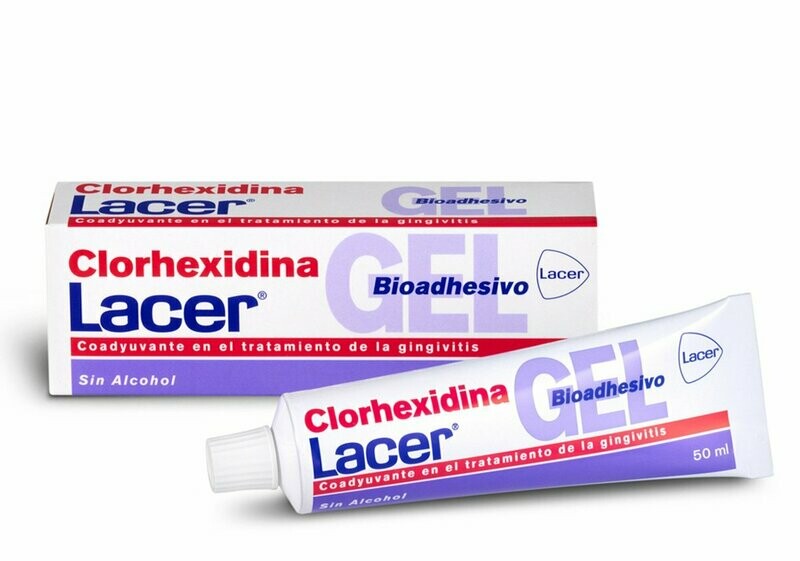 LACER CLORHEXIDINA GEL BIOADHESIVO GINGIVITIS Y PERIODONTITIS