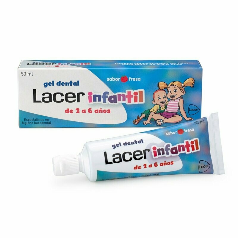 LACER INFANTIL GEL DENTAL SABOR FRESA