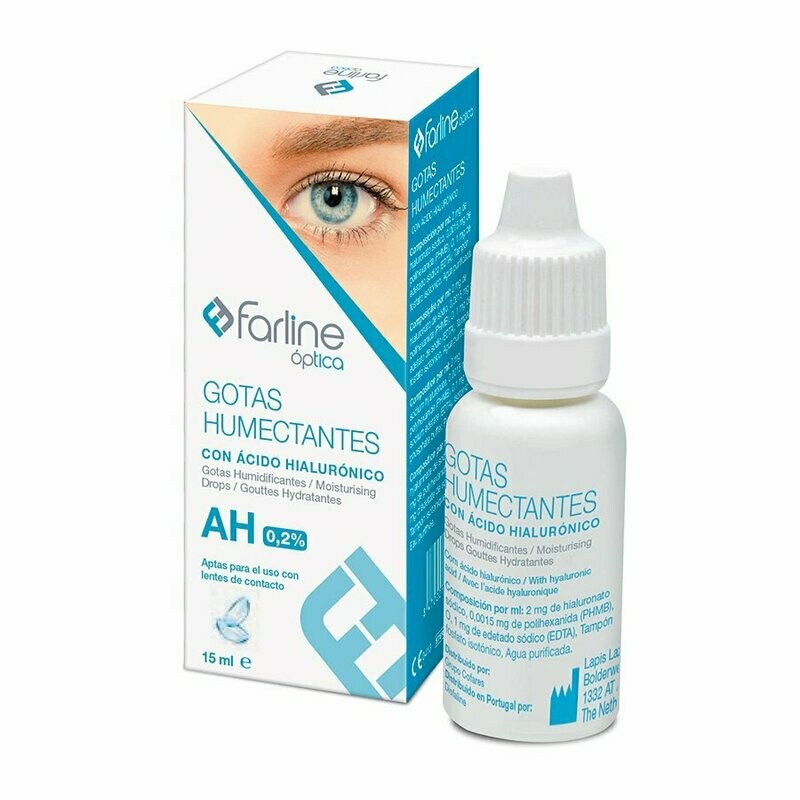 FARLINE COLIRIO HIDRATANTE 0,2% ACIDO HIALURONICO