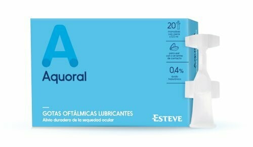 AQUORAL GOTAS OFTALMICAS LUBRICANTES 20 MONODOSIS