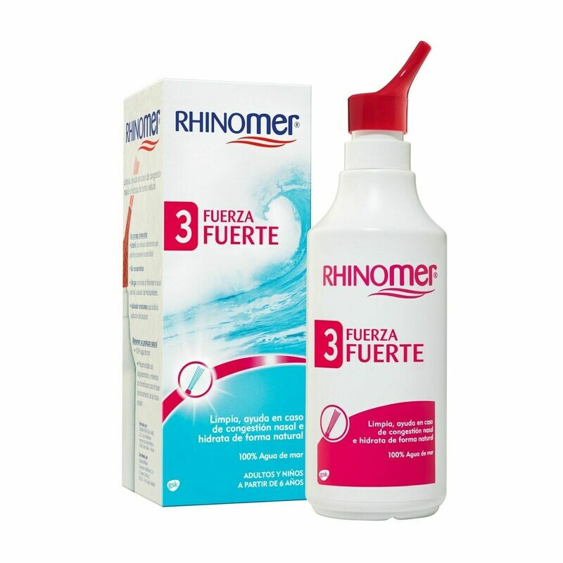 RHINOMER LIMPIEZA NASAL FUERZA FUERTE 3