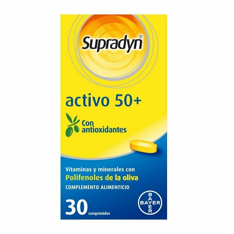 SUPRADYN ENERGY 50+ 30 COMPRIMIDOS