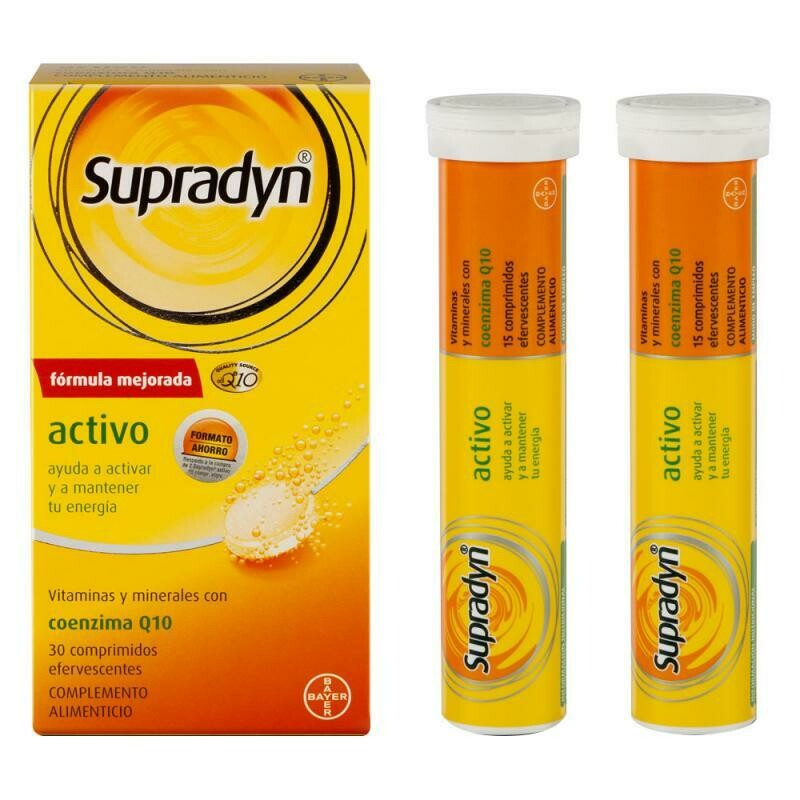 SUPRADYN ACTIVO 30 COMPRIMIDOS ESFERVESCENTES SUPRADYN ACTIVO 30 COMPRIMIDOS ESFERVESCENTES