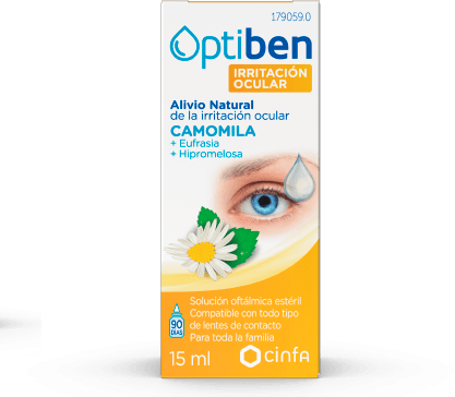 OPTIBEN COLIRIO IRRITACION OCULAR CAMOMILA NATURAL