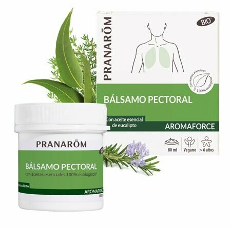 PRANAROM BALSAMO PECTORAL CON ACEITES ESENCIALES 100% ECOLOGICOS