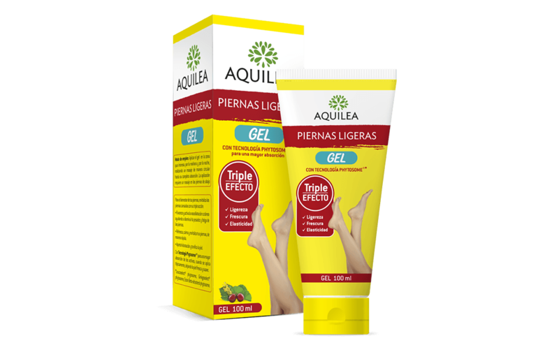 AQUILEA PIERNAS LIGERAS GEL PIERNAS CANSADAS TRIPLE EFECTO 100 ML