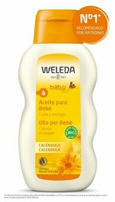WELEDA BABY ACEITE DE CALENDULA 200 ML