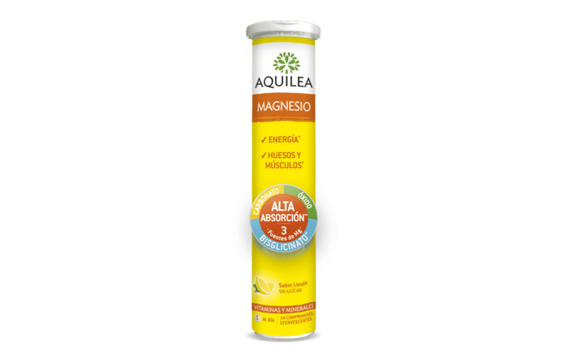 AQUILEA MAGNESIO EFERVESCENTE SABOR LIMON