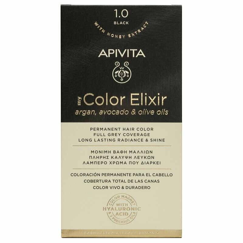 APIVITA MY COLOR ELIXIR TINTE Nº 1,0 NEGRO
