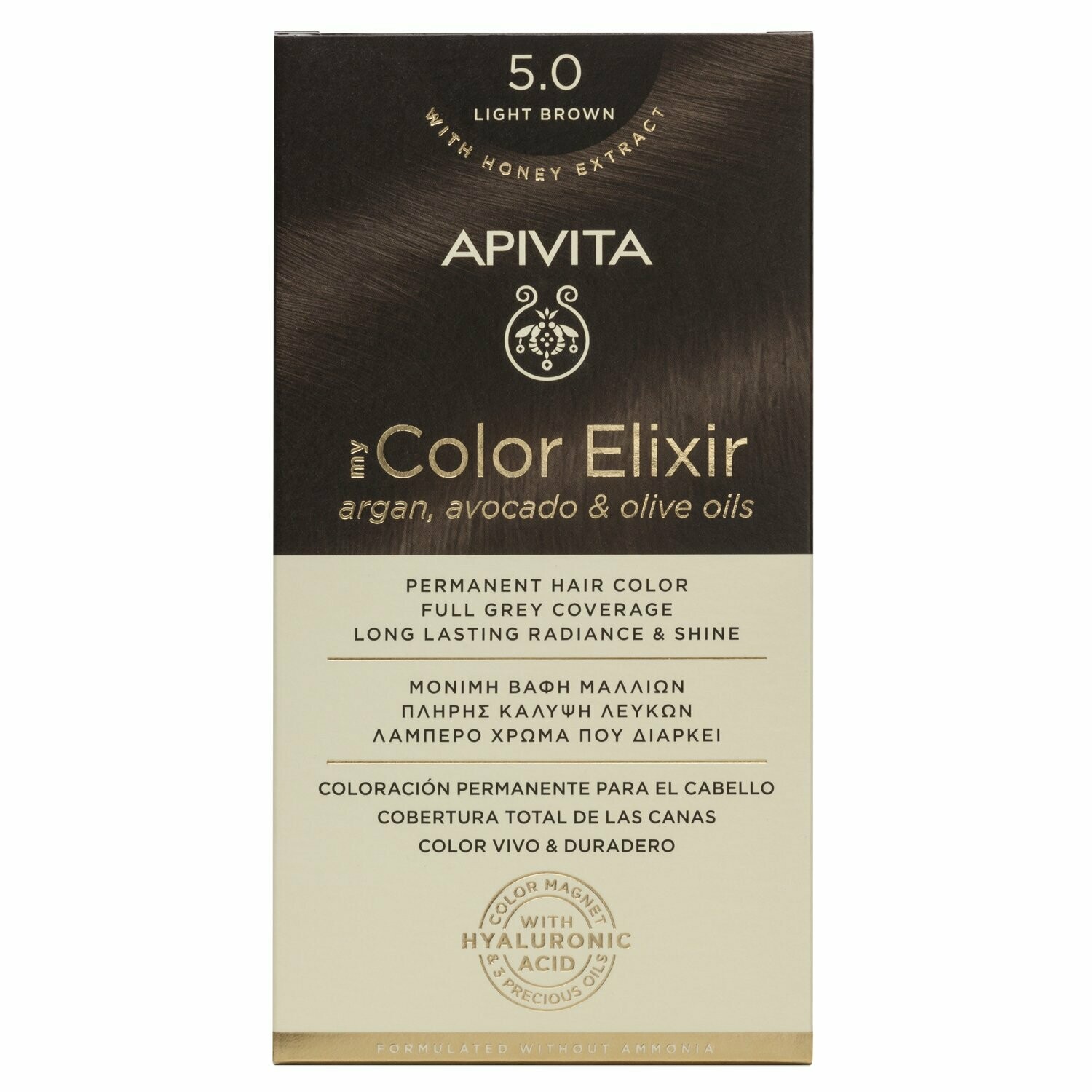 APIVITA MY COLOR ELIXIR TINTE Nº5 CASTAÑO CLARO