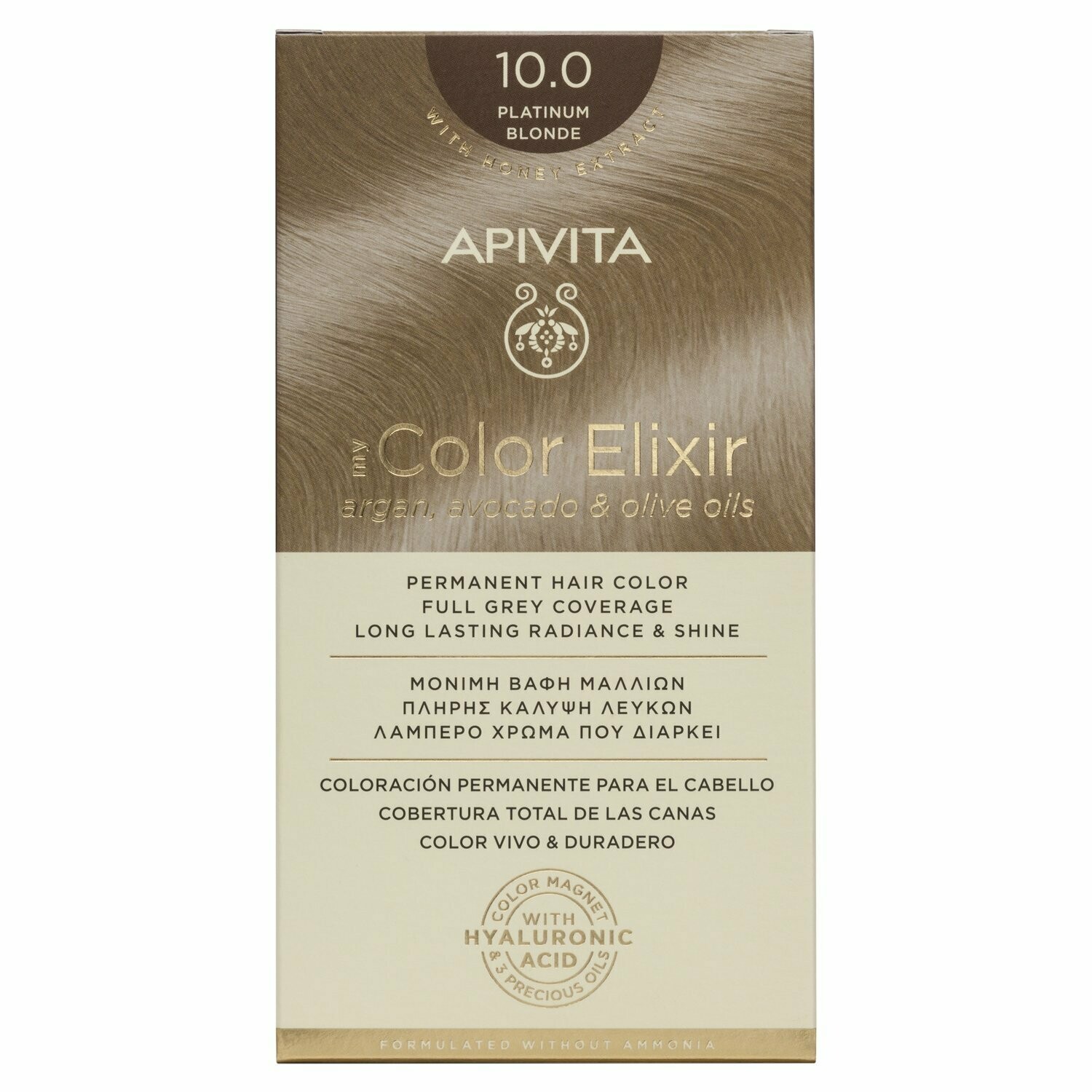 APIVITA MY COLOR ELIXIR TINTE Nº10 RUBIO PLATINO