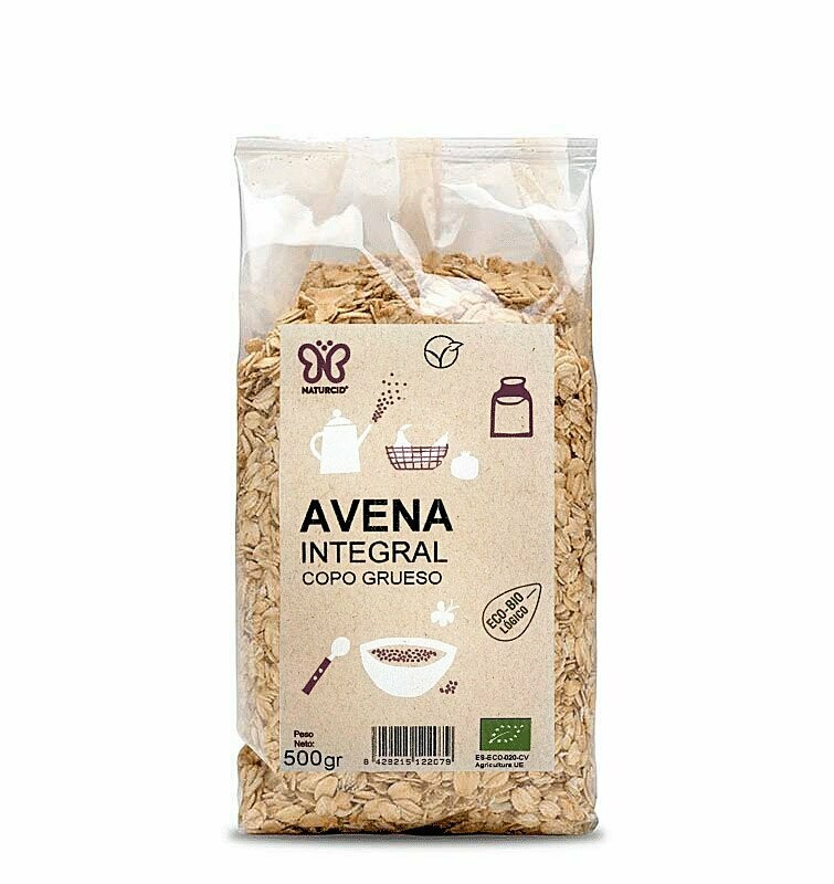 AVENA INTEGRAL NATURCID COPO GRUESO ECOLOGICA 500 GR