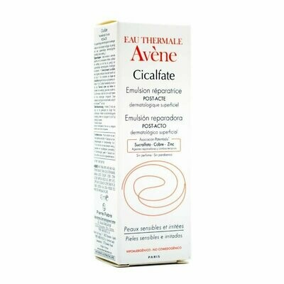 AVENE CICALFATE EMULSION REPARADORA POST ACTO DERMATOLOGICO 40 ML