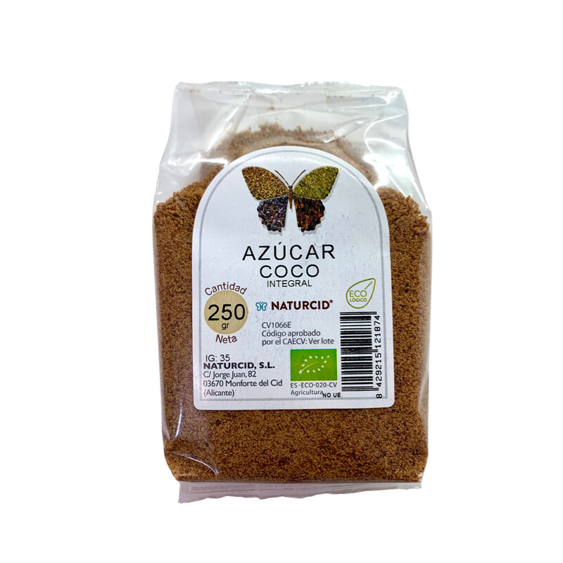 AZUCAR DE COCO INTEGRAL ECOLOGICA 250 GR