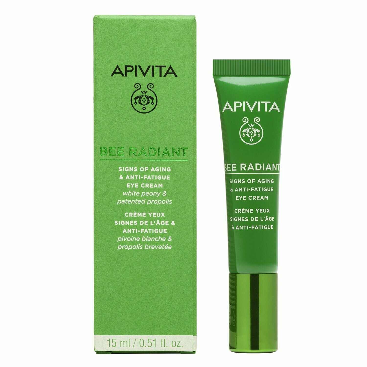 APIVITA BEE RADIANT CONTORNO DE OJOS SIGNOS DE LA EDAD & ANTIFATIGA