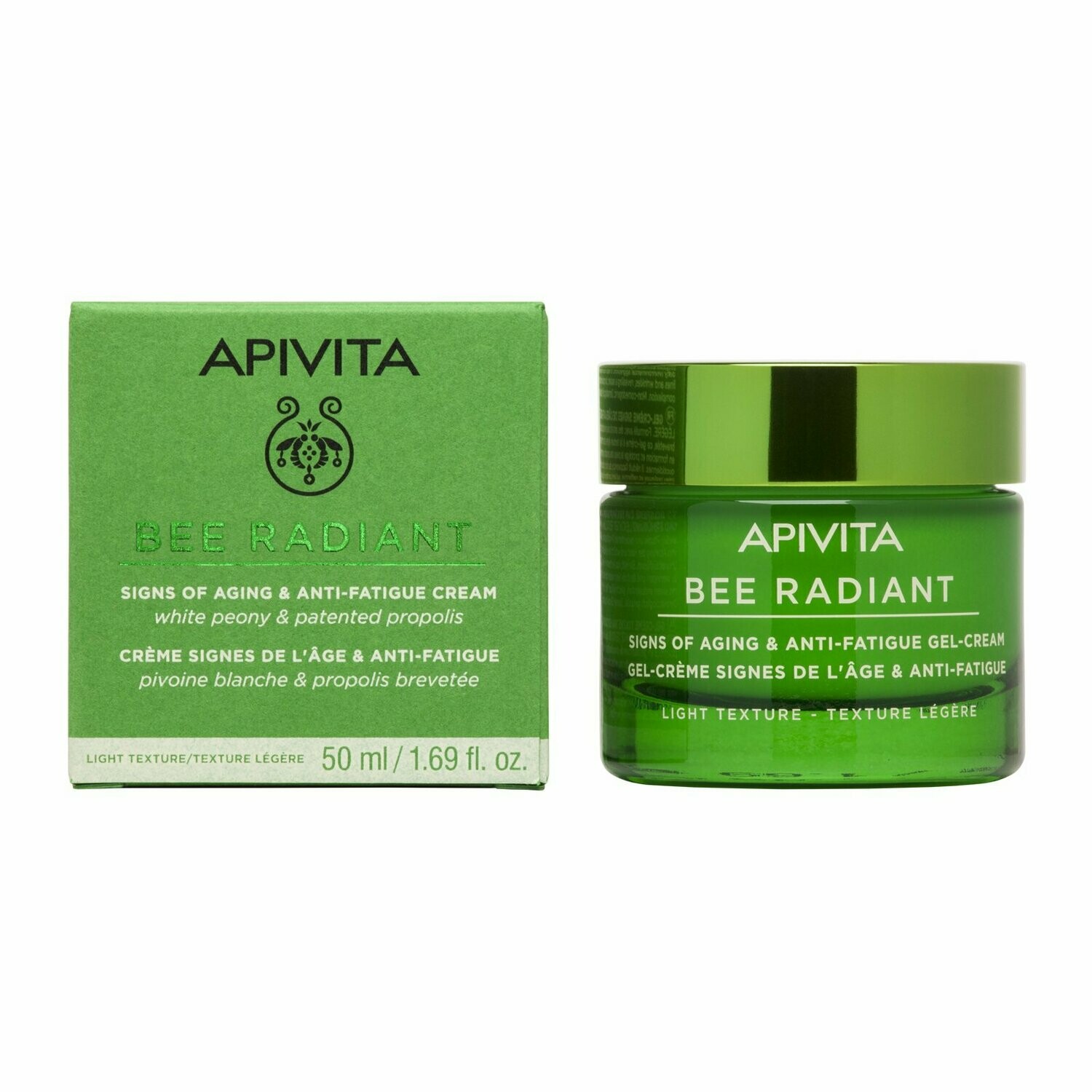 APIVITA BEE RADIANT GEL CREMA SIGNOS EDAD & ANTIFATIGA TEXTURA LIGERA