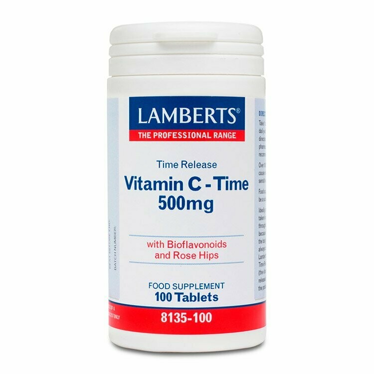 LAMBERTS VITAMINA C 500 MG LIBERACION SOSTENIDA 100 COMPRIMIDOS
