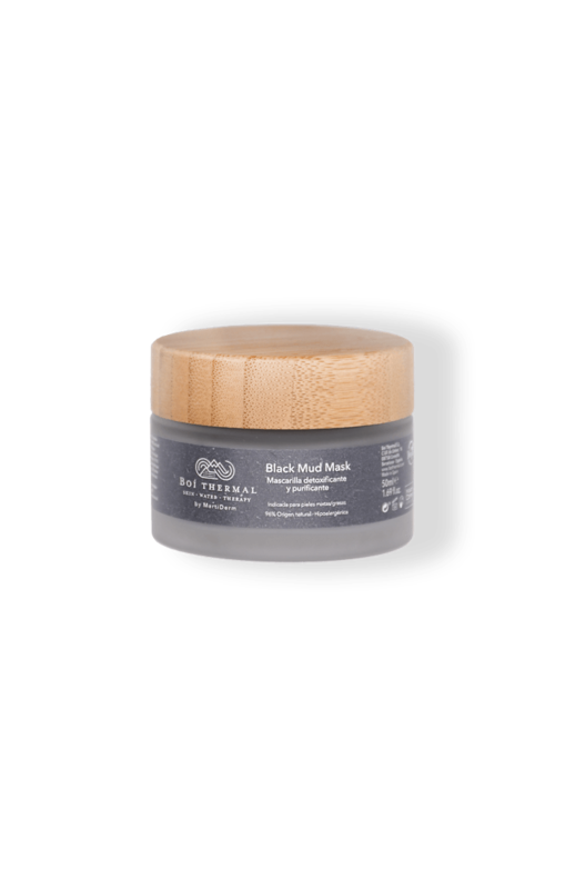 BOI THERMAL BLACK MUD MASK MASCARILLA DETOXIFICANTE Y PURIFICANTE NATURAL