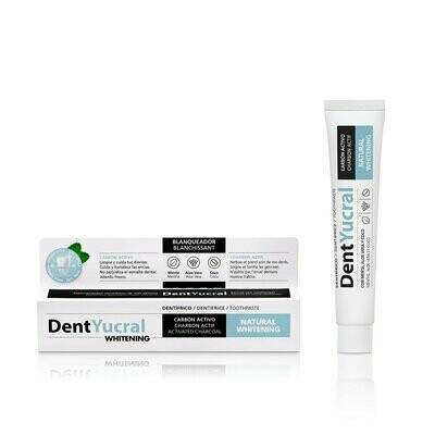 DENTYUCRAL WHITENING PASTA DIENTES NEGRA CARBON ACTIVO NATURAL