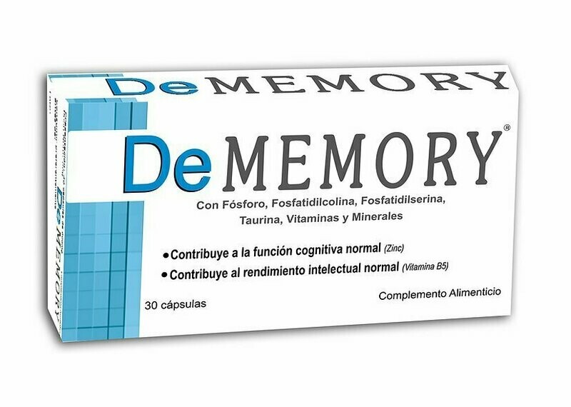 DEMEMORY RENDIMIENTO INTELECTUAL CAPSULAS DEMEMORY RENDIMIENTO INTELECTUAL CAPSULAS