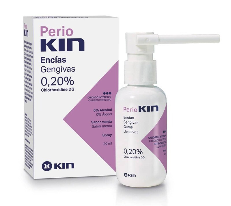 PERIO KIN SPRAY ENCIAS CLORHEXIDINA 40 ML PERIO KIN SPRAY ENCIAS CLORHEXIDINA 40 ML