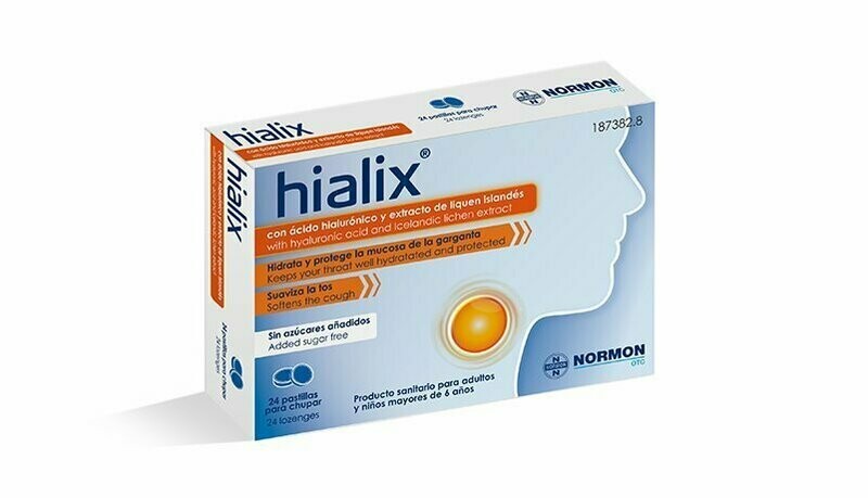 HIALIX PASTILLAS PARA LA GARGANTA HIALIX PASTILLAS PARA LA GARGANTA