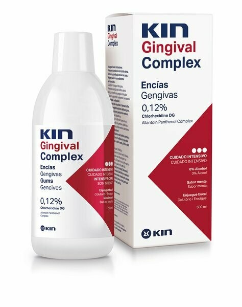 KIN GINGIVAL COMPLEX COLUTORIO ENCIAS 500 ML KIN GINGIVAL COMPLEX COLUTORIO ENCIAS 500 ML