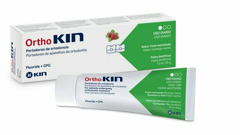 ORTHO KIN PASTA DENTAL ORTODONCIA 75 ML ORTHO KIN PASTA DENTAL ORTODONCIA 75 ML