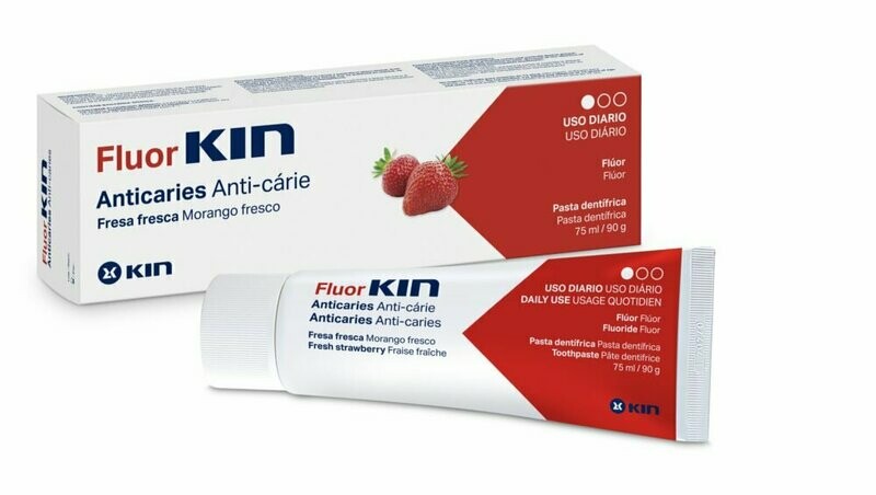 FLUOR KIN PASTA DENTAL ANTICARIES 75 ML FLUOR KIN PASTA DENTAL ANTICARIES 75 ML