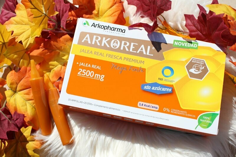 ARKOREAL JALEA REAL FRESCA PREMIUM 20 AMPOLLAS SIN AZUCAR