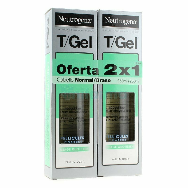NEUTROGENA CHAMPU TGEL CABELLO NORMAL/GRASO PACK DUPLO