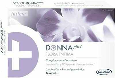 DONNA PLUS FLORA INTIMA 14 CAPSULAS DONNA PLUS FLORA INTIMA 14 CAPSULAS